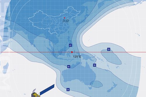 ChinaSat-6D C-band footprint