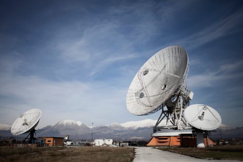 Fucino Teleport Italy tracking Galileo satellites