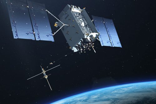 GPS III Satellite on orbit