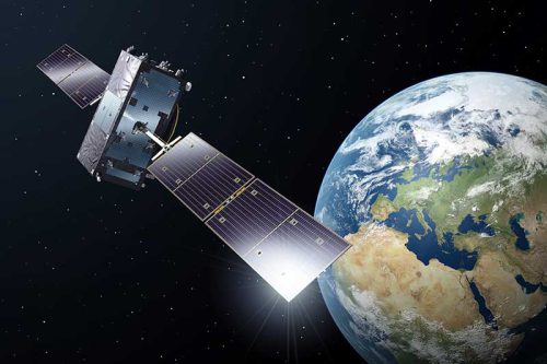 Galileo Satellite in orbit