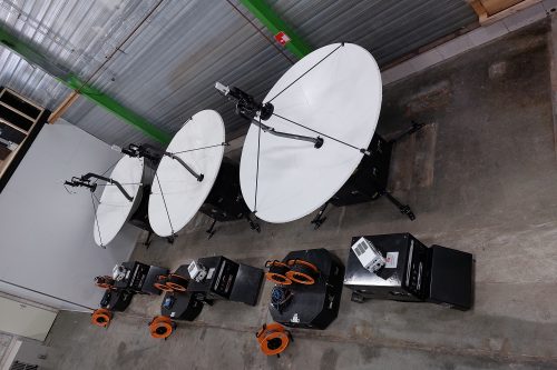 GigaSat 2.4m FlyAway Antenna System