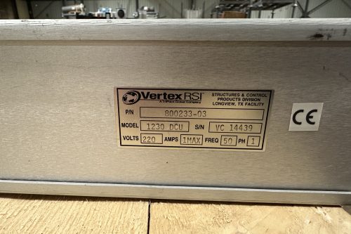 VertexRSI 1230 De-icing controller Rackmount (lable)