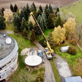 Two Andrew antennas installed in Hungary