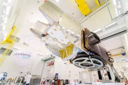 EUTELSAT Konnect VHTS satellite built in France