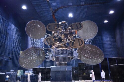 EchoStar XVIII co-passanger for flight VA230