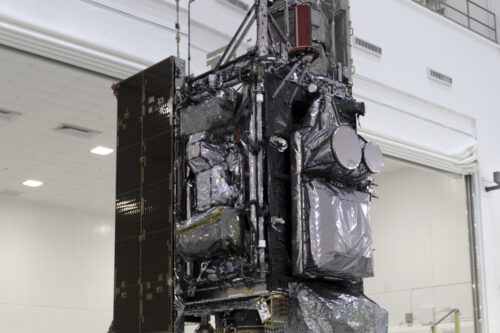 GOES-S Move to Workstand; Transition into Highbay