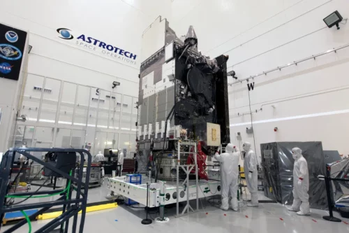 GOES-S prepped for tests