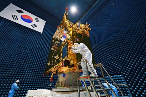 Geo-KOMPSAT-2A under test
