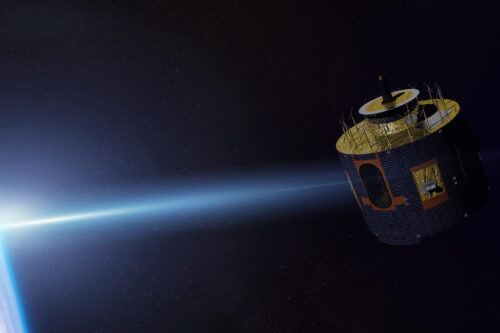MSG-series satellite in orbit