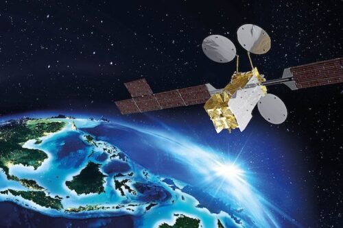 SATRIA-1 satellite in orbit