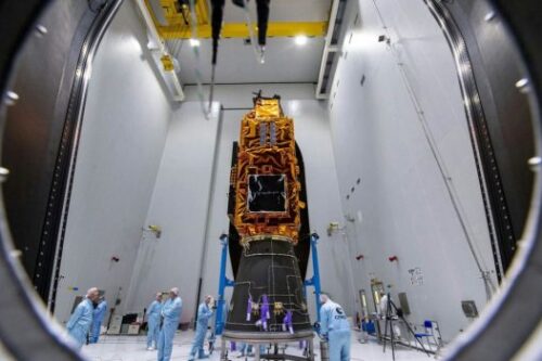 SKYNET-5 satellite built by Airbus