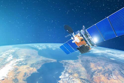 Optus-X/TD7 Satellite in orbit