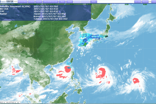 Himawari-8 satellite image