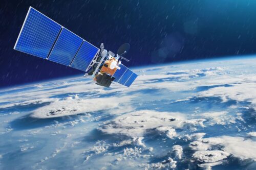 DNS-2 Satellite in orbit