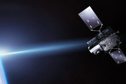 Sentinel-2B satellite in orbit
