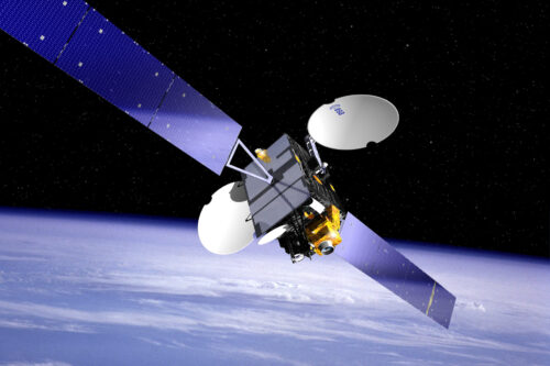 ARTEMIS satellite in orbit